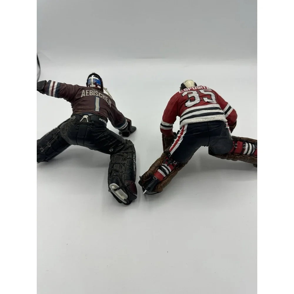 McFarlane NHL Sports Picks Figure Lot 3 Jagr Esposito Aebischer Loose
